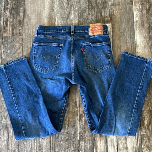 LEVI STRAUSS & CO. MEN JEAN PANTS, SIZE W33-32 L - Picture 2 of 8